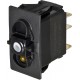 42011A - Off-on 12V amber illuminated S.P. switch body (1pc)